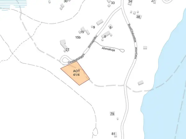 Omakotitontti, Kilpisjärven korttelin 41 rakennuspaikka 4