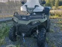 Korjattavaksi/varaosiksi Polaris Sportsman 570 EPS - Sage G, 2026, 4x4 + sis. Toimivat telat.