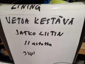 Hausjärven vesihuoltolaitokselta yli jääneitä tarvikkeita, Laatikko 6.2