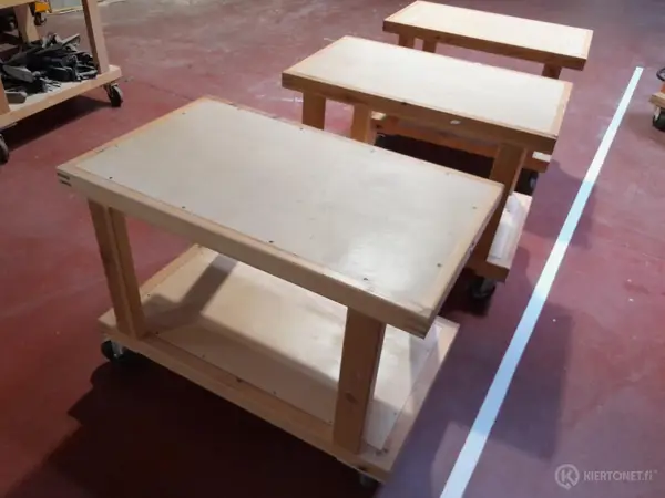 Apukärryt/työtasot