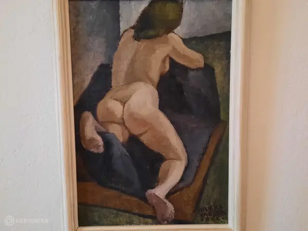 Hilkka Tanner, alaston muusa 1946, HYR Rauhankatu
