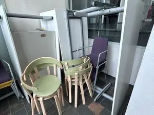 Puinen tuoli 6 kpl