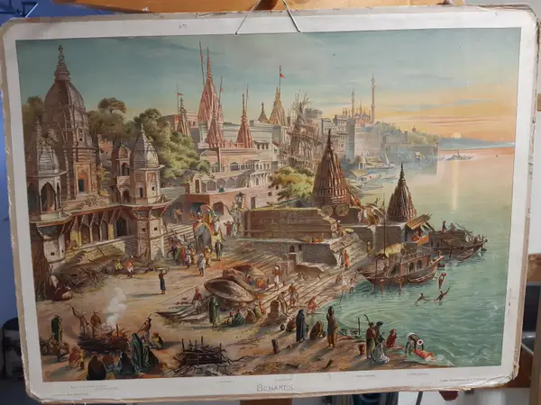 Opetustaulu Benares (Varanasi)