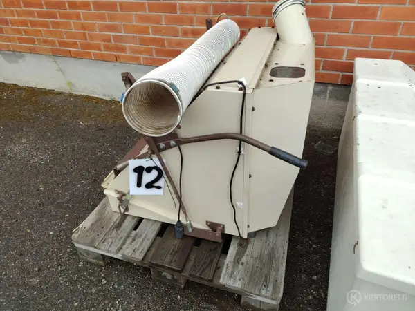 Ajoleikkurin lehdenkeruusäiliö (nro 12)