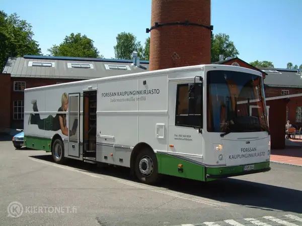 Kirjastoauto Volvo B12M