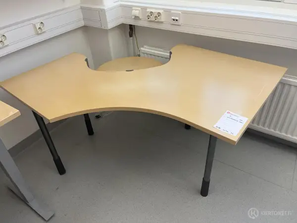 Kulmapöytä ISKU (nro 11) tila E1 Fysiatria 001