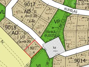 Omakotitalotontti Tähkälässä, Kuhilas 26, Kempele