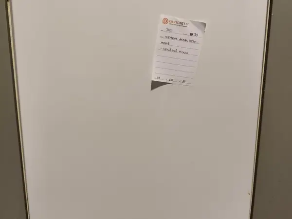 Siemens astianpesukone (nro 343) tila S2 130
