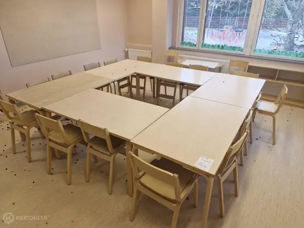 Iso pöytäryhmä (nro 271) tila 1. Huone 27