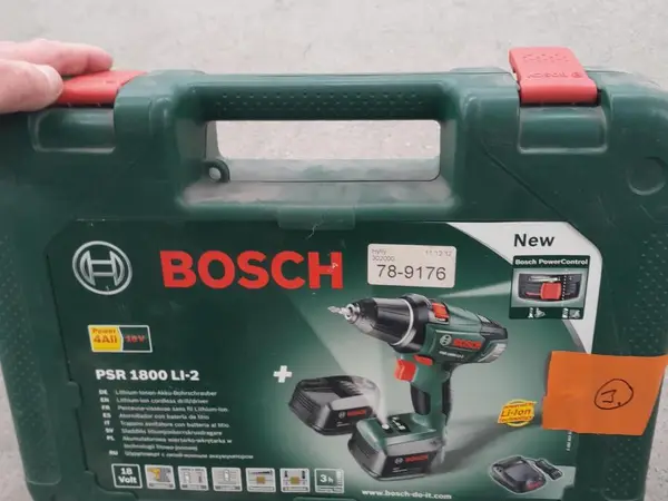 Bosch akkuporakone