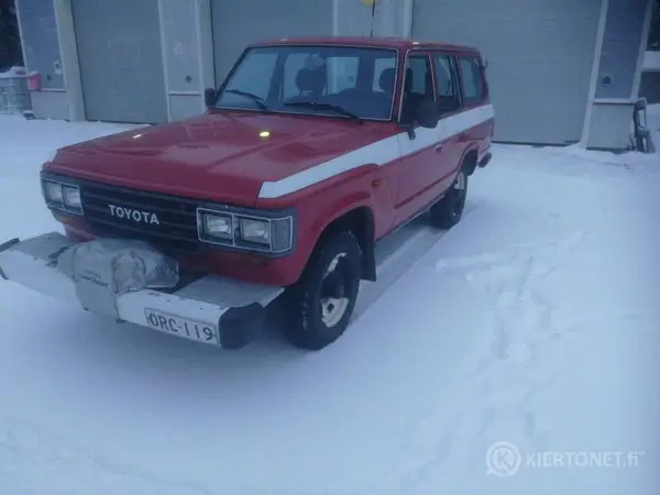 Myytävänä Toyota Land Cruiser
