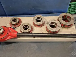 Putkikierteytyssarja Ridgid (nro 67) tila Miina Noutoerä 1.