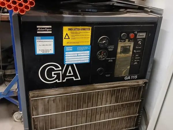 Ruuvikompressori Atlas Copco GA115