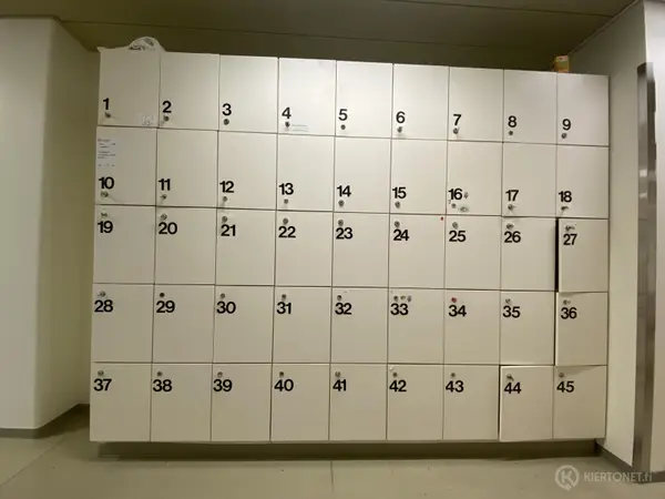 Lokerikko (nro 206) tila E2 Kuulokeskus 137K