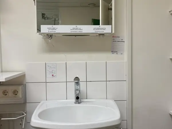Allas + automaattihana (nro 21) tila E1 Teho ja valvonta 061
