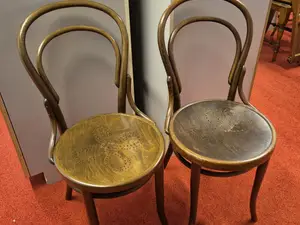 Thonet wieniläistuolit 2kpl (nro 373.) erä 5