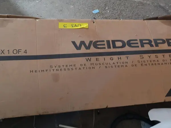 Weider Pro -kuntokeskuksen Osa1/4 . nro UV3 9