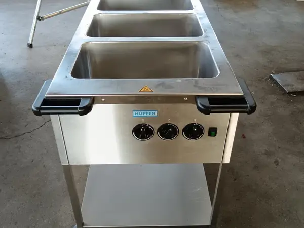 HUPFER SPA EB-3 lämpöhaudevaunu, 3 allasta