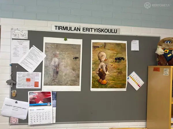 Ilmoitustaulu (nro 16) tila K1.1 1