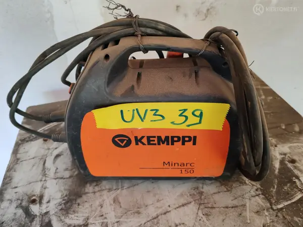 Kemppi Minarc 150 -puikkohitsauskone. nro UV3 39