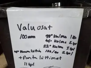 Hausjärven vesihuoltolaitokselta yli jääneitä tarvikkeita, Laatikko 13