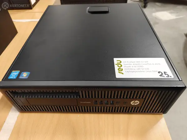 HP ProDesk 600 G1 SFF työasema (nro 25.)