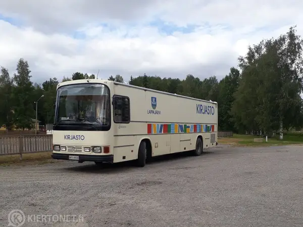 Kirjastoauto , Mercedes-Benz , vm.-91 , ajettu 261 363 km