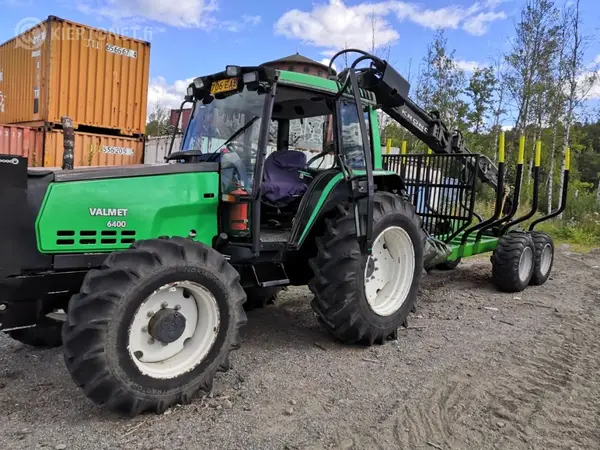 Valmet 6400 Metsävarusteinen maataloustraktori