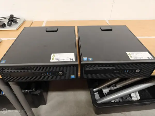 2kpl HP ProDesk 600 G1 SFF työasema (nro 24.)