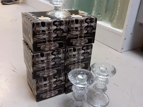 Iittala Festivo kynttiläjalkoja
