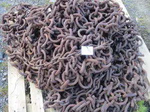 Metsätraktorin pyörän ketjut n:o 9 (pari)