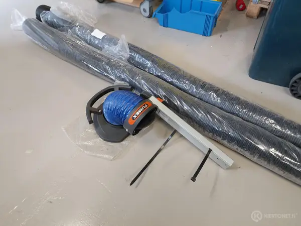 Fumex PR -sarjan osia, putket n.2.5m ja n.5m