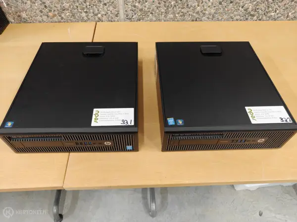 2kpl HP ProDesk 600 G1 SFF työasema (nro 33.)