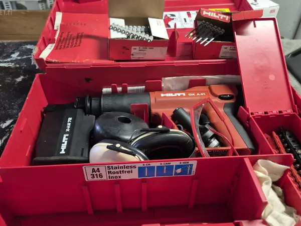 Hilti DX-A41 naulain (nro 64) tila Miina Noutoerä 1.