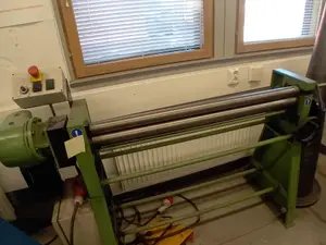 Moottorikäyttöinen levymankeli 1000 mm