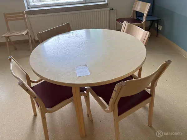 Pöytäryhmä (nro 61) tila 1.krs 151K