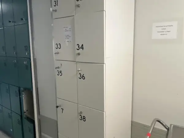 Lokerikot 3kpl (nro 36) tila D1 vuodeosasto 175K