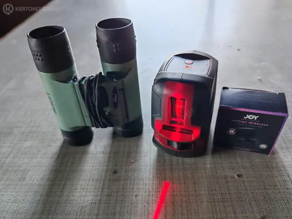 Einhell TC-LL 2 -ristilinjalaser, kiikarit ja Langattomat kuulokkeet. nro PR 4