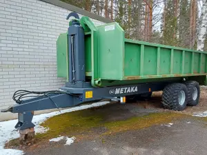 METAKA 165C, 2018 vaihtolavaperävaunu + lava