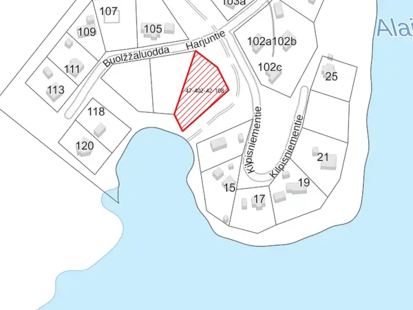 Loma-asuntotontti, Kilpisjärven korttelin 33 rakennuspaikka 1