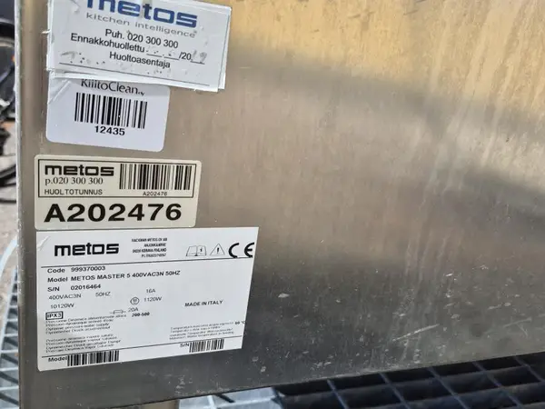Suonenjoen kaupunki myy käytöstä poistetun astianpesukoneen Metos Master 5