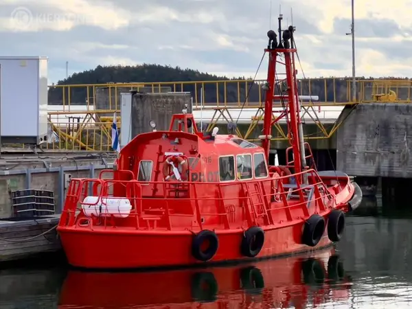 Suomessa valmistettu jäissä kulkeva teräsrunkoinen luotsikutteri