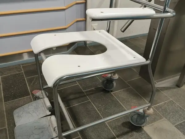 Suihku-/wc-tuoli pyörillä