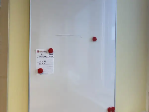 Valkotaulut 2 kpl (nro 312) tila E2 ortopedia 045a