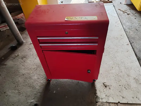 Työkaluvaunu/kaappi pyörillä. nro UV3 42