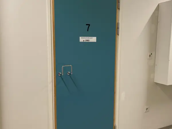 Ovi (nro 165) tila D1 Leikkaussalit 040