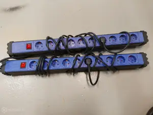 Jatkojohto 3m,10 liitäntää 2kpl (erä5)