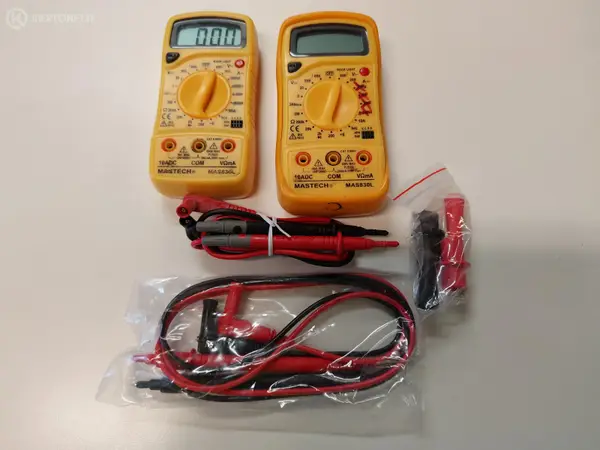 Yleismittari Mastech MAS830L 2 kpl (erä4)