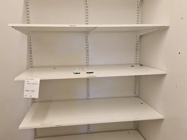 Hyllyt kiskoilla (nro 36) tila 1. Huone 5.