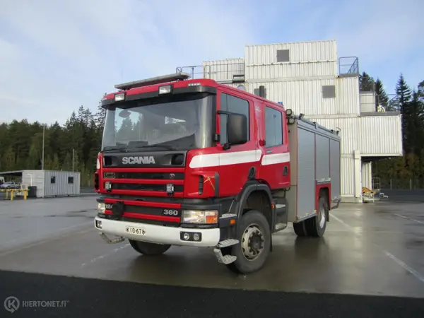 Scania P124 CB 4x4, 1998, 11l, 4x4